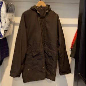 Filson waxed cotton raincoat